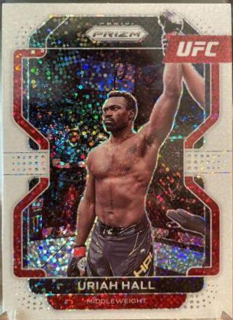 Uriah Hall [White Sparkle] #154