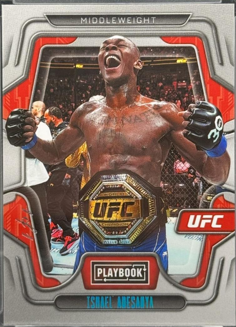 Israel Adesanya [Platinum] #112