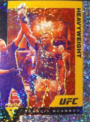 Francis Ngannou [White Sparkle] #247