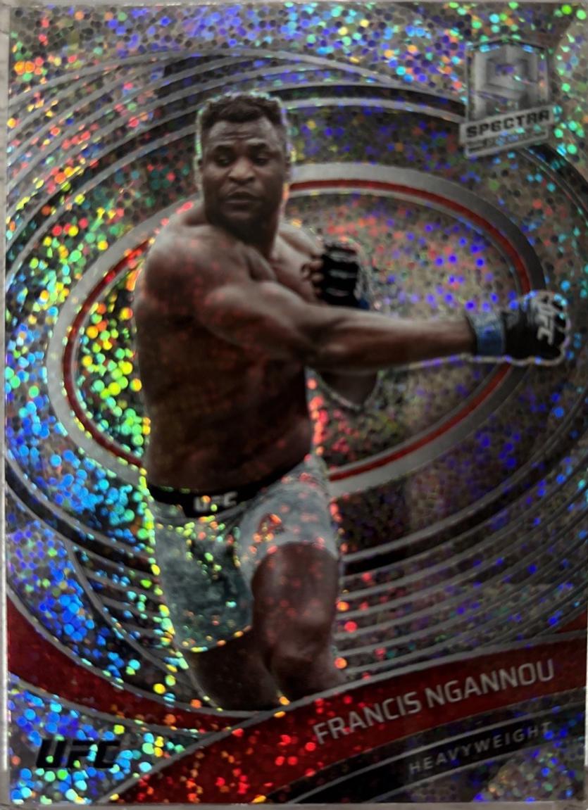 Francis Ngannou [White Sparkle] #289
