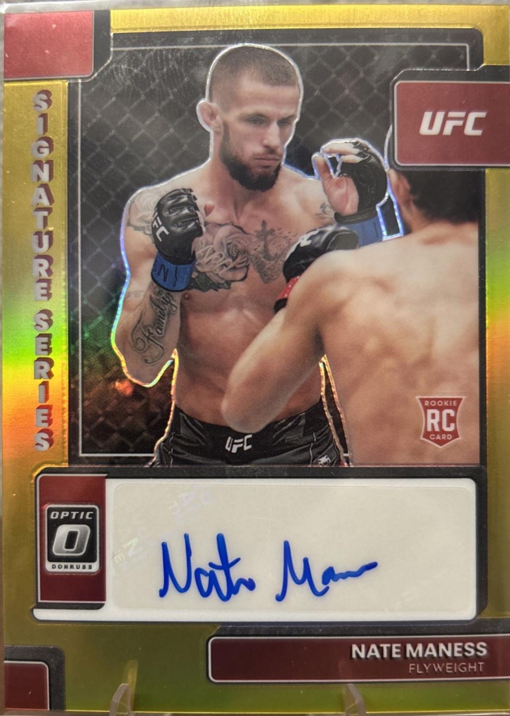 Nate Maness [Signature Gold] #113