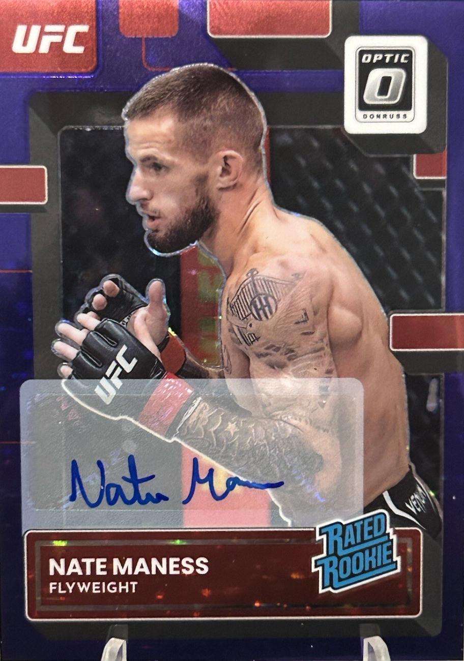 Nate Maness [Signature Purple Stars] #113