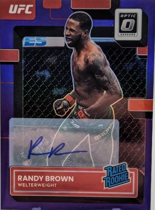 Randy Brown [Purple Velocity] #105