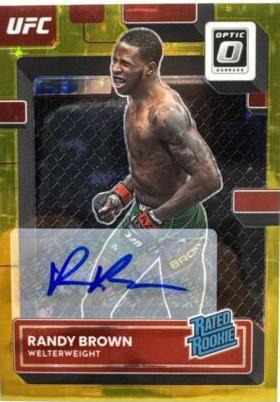 Randy Brown [Signature Gold Stars] #105