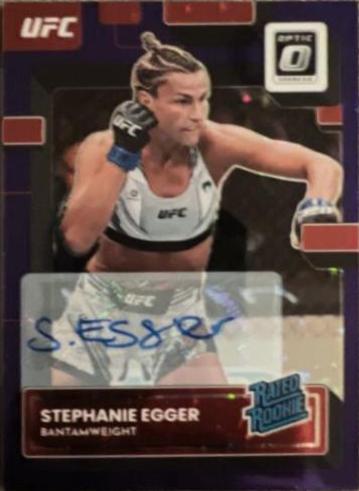 Stephanie Egger [Signature Purple Stars] #125
