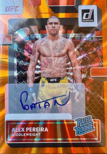 Alex Pereira [Signature Orange Laser] #209