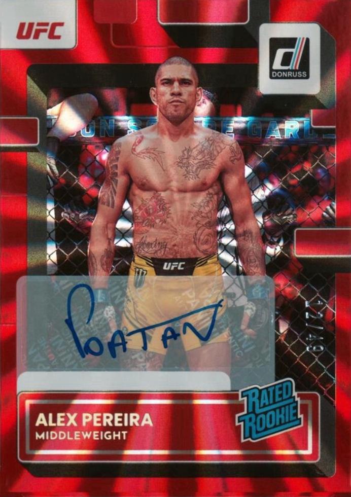 Alex Pereira [Signature Red Laser] #209