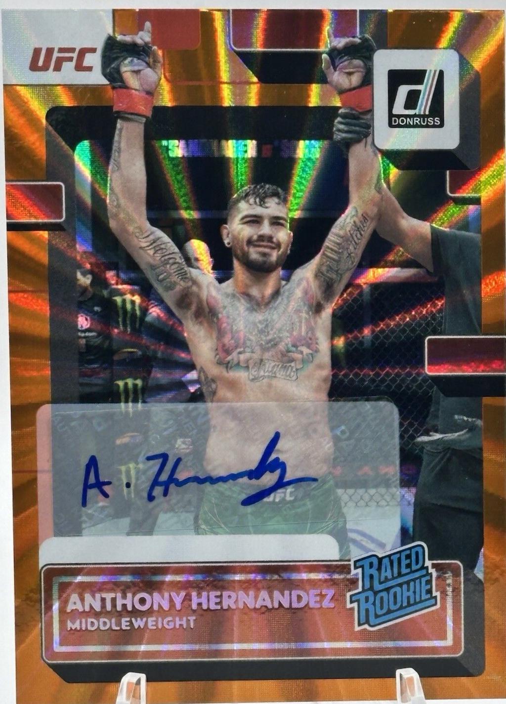 Anthony Hernandez [Signature Orange Laser] #211