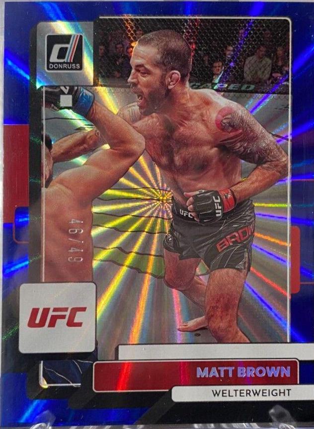 Matt Brown [Blue Laser] #115