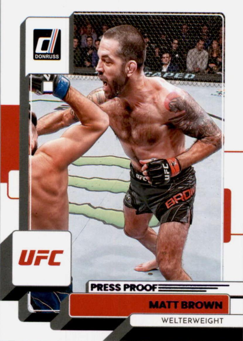 Matt Brown [Press Proof Purple] #115