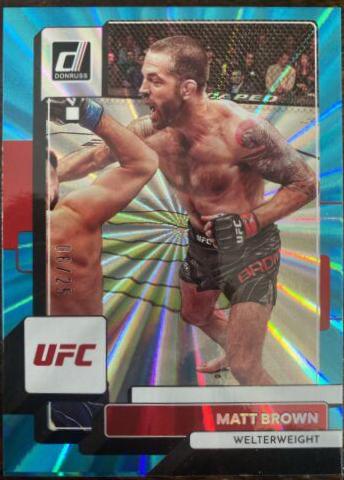 Matt Brown [Teal Laser] #115