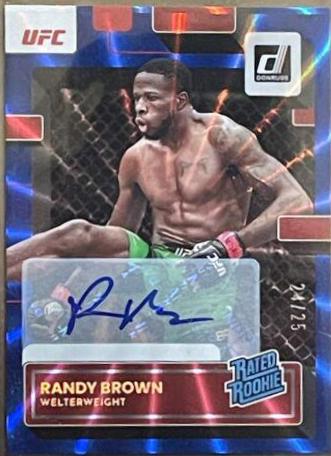 Randy Brown [Signature Blue Laser] #214
