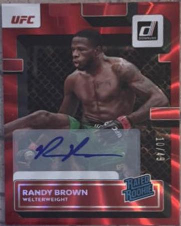 Randy Brown [Signature Red Laser] #214