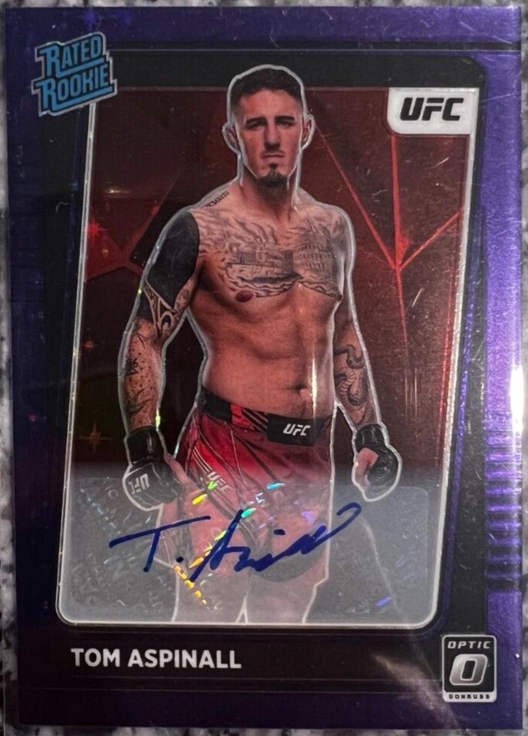 Tom Aspinall [Signature Purple Stars] #120