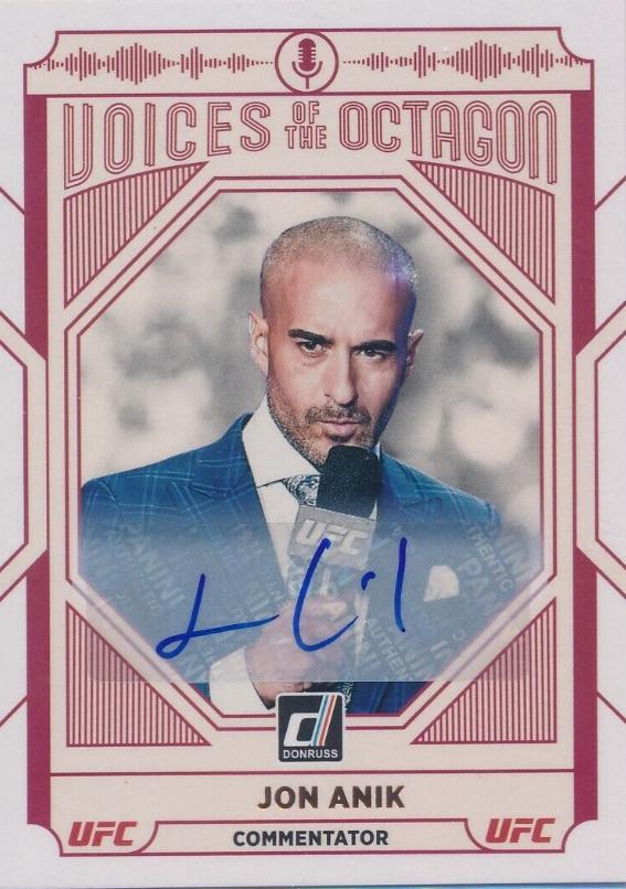 Jon Anik [Signature] #222