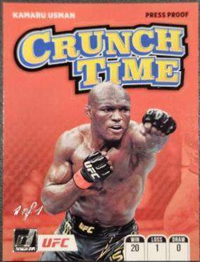 Kamaru Usman [Press Proof Purple] #72