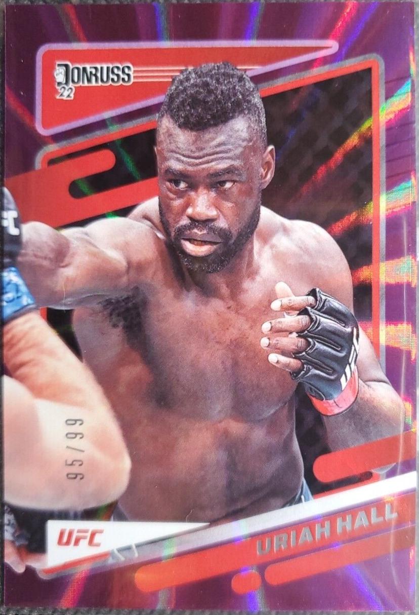 Uriah Hall [Purple Laser] #20