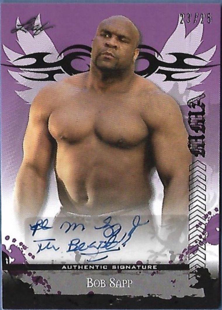 Bob Sapp [Purple] #AUBS1