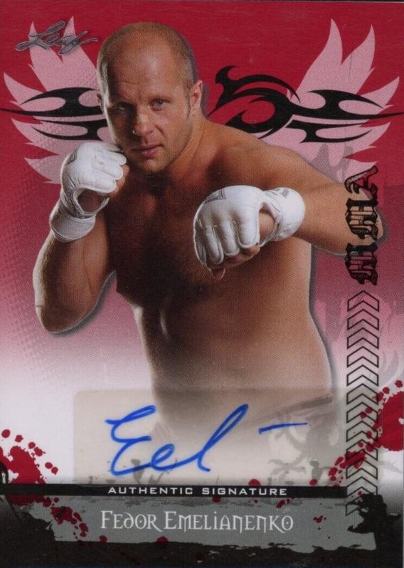 Fedor Emelianenko [Red] #AU-FE1