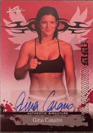 Gina Carano [Red] #AU-GC1