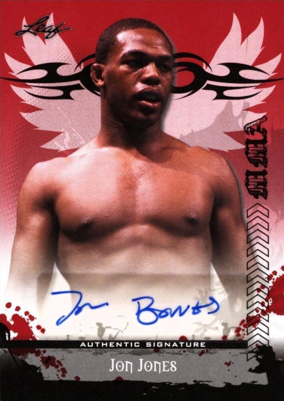 Jon Jones [Red] #AU-JJ1