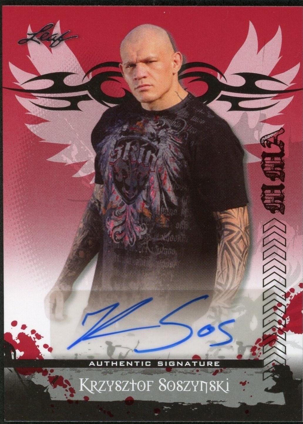 Krzysztof Soszynski [Red] #AU-KS1