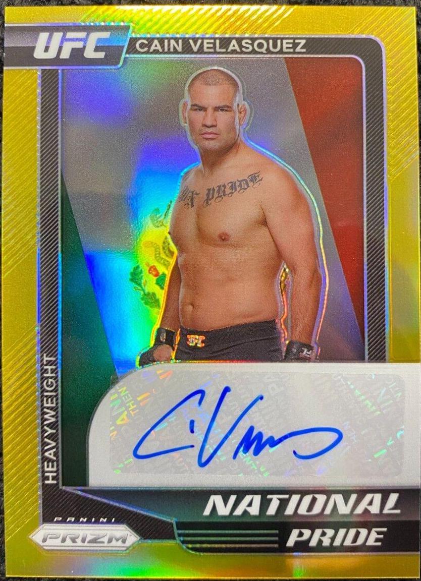 Cain Velasquez [Gold] #NP-CVL
