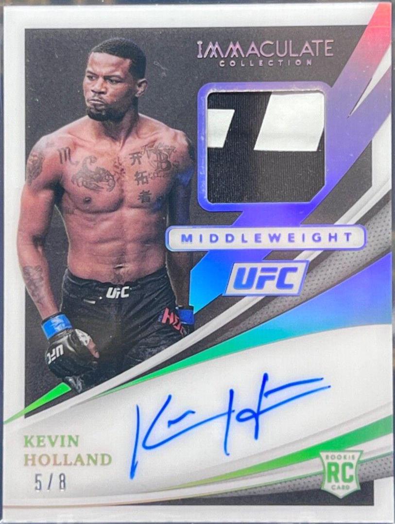 Kevin Holland [Memorabilia Autograph Acetate] #107