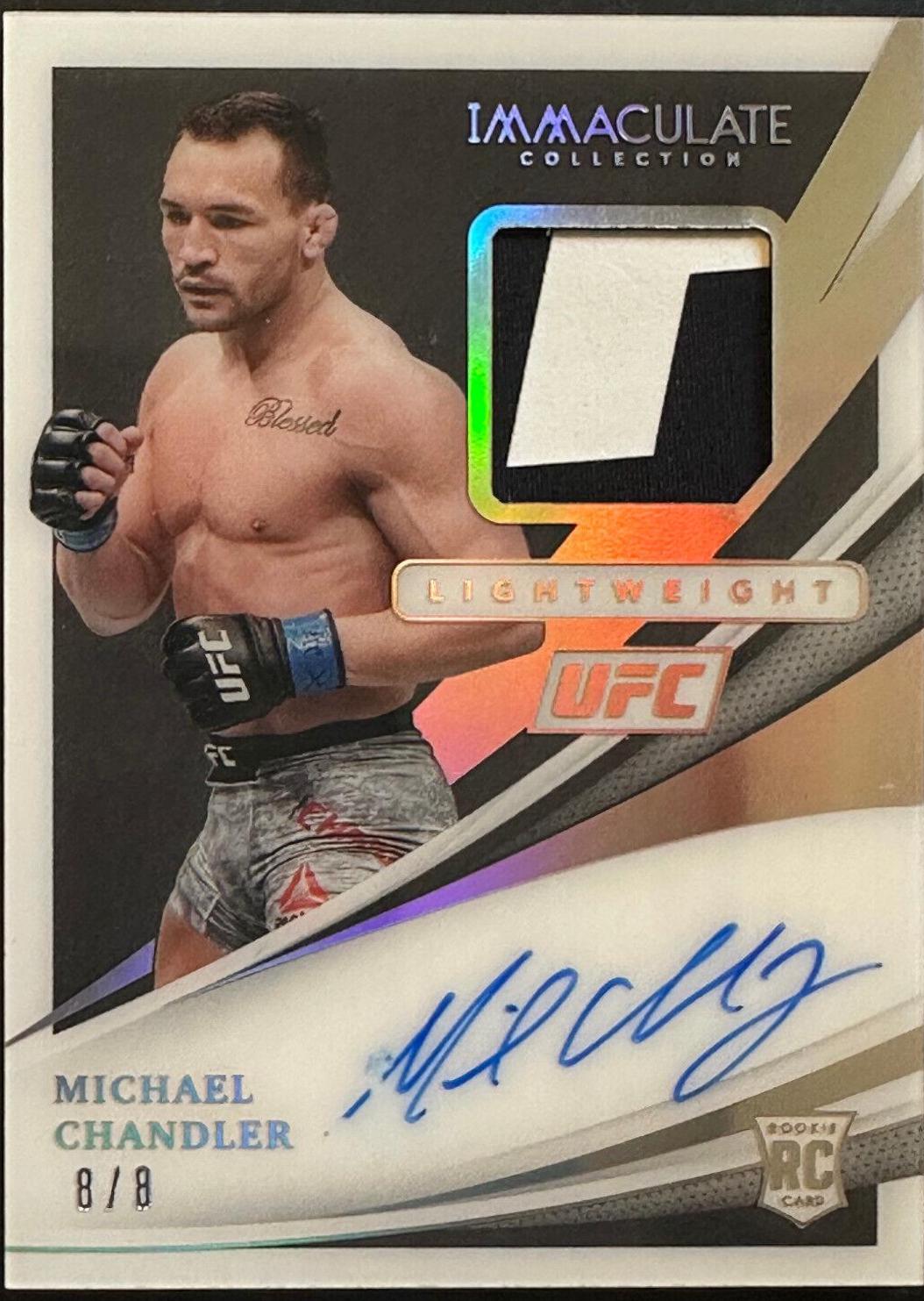 Michael Chandler [Memorabilia Autograph Acetate] #108