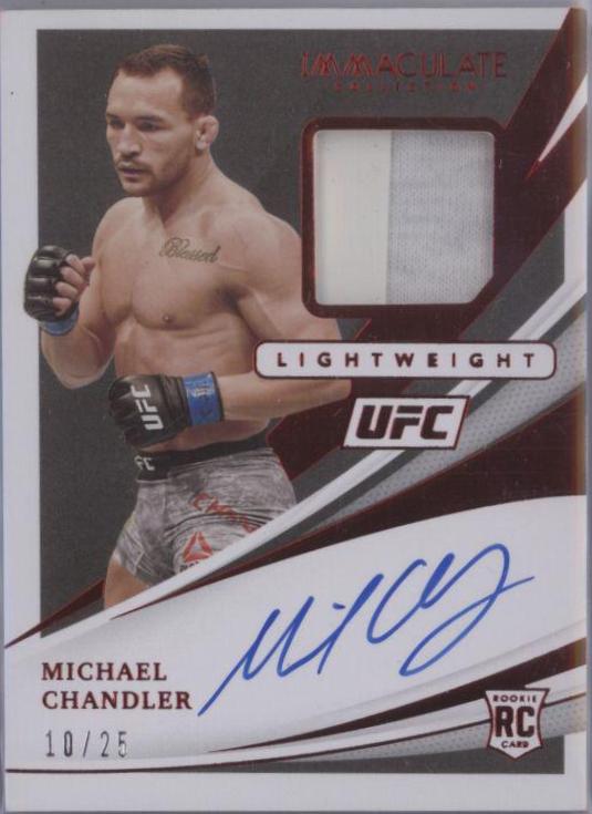 Michael Chandler [Memorabilia Autograph Red] #108