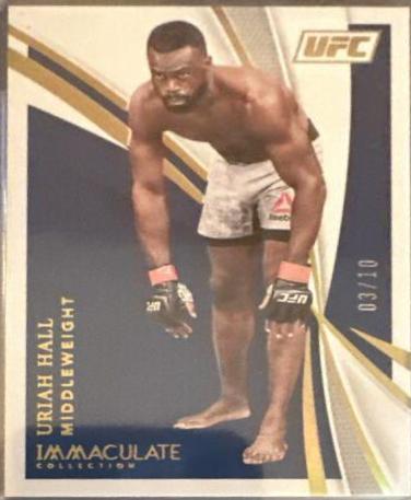 Uriah Hall [Gold] #87