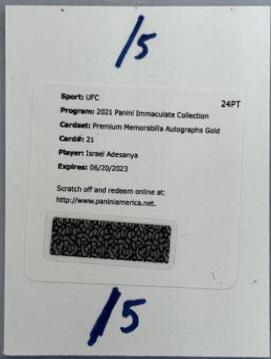Israel Adesanya [Gold]