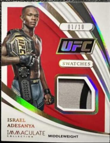 Israel Adesanya [Gold] #S-IAD
