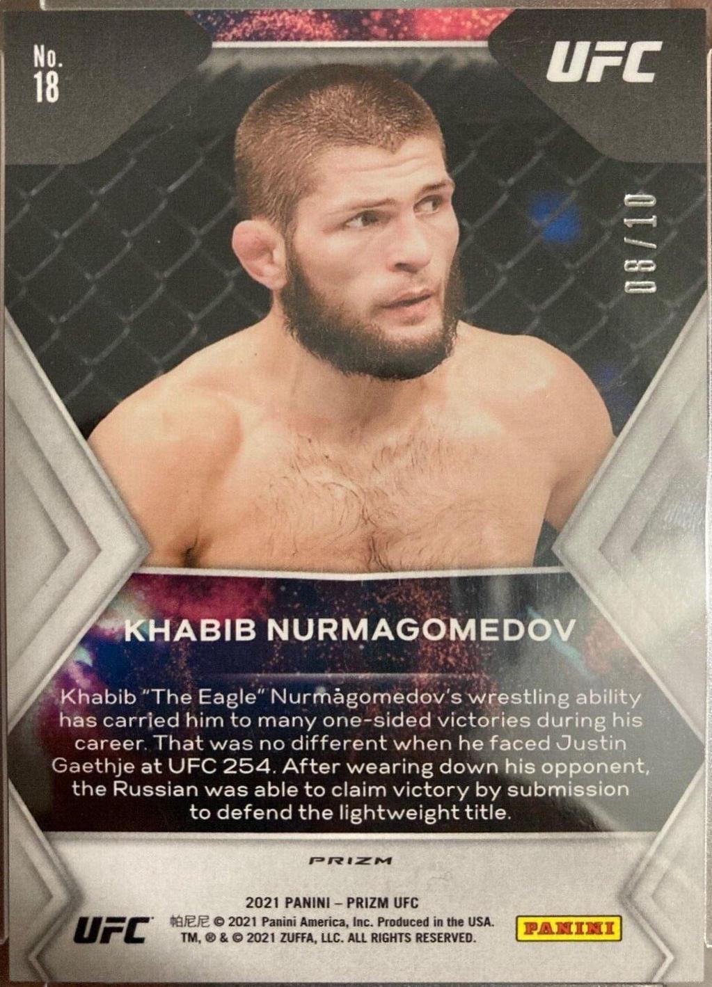 Khabib Nurmagomedov [Gold] #18