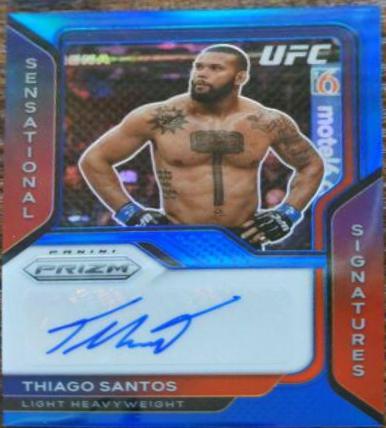 Thiago Santos [Blue] #SS-TSN