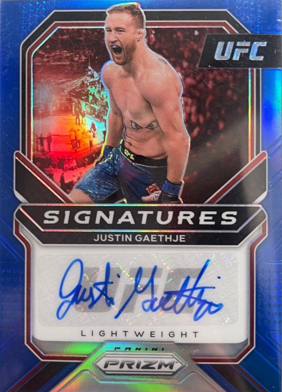 Justin Gaethje [Blue] #SG-JGT