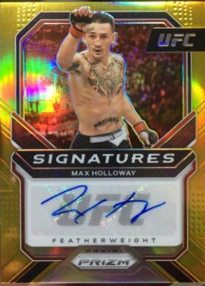 Max Holloway [Gold] #SG-MXH