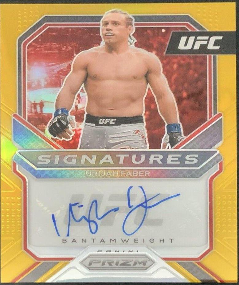 Urijah Faber [Gold] #SG-UFB
