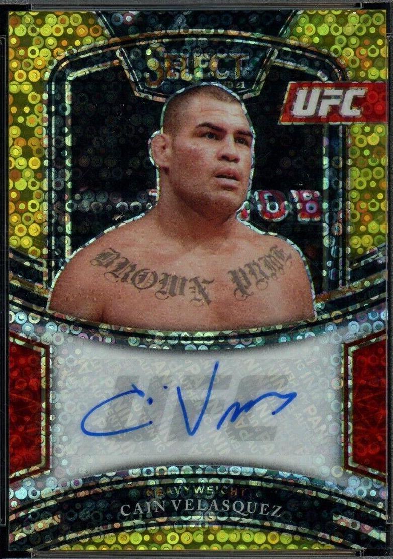 Cain Velasquez [Gold Disco Prizms] #SG-CVL