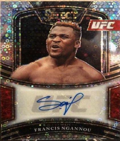 Francis Ngannou [Disco Prizms] #SG-FNG