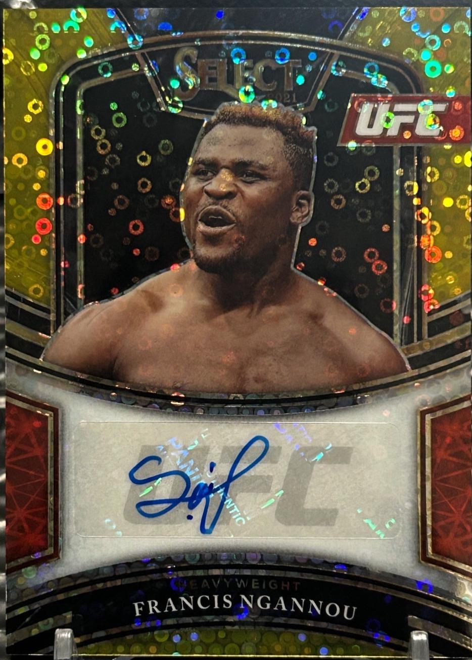 Francis Ngannou [Gold Prizms] #SG-FNG