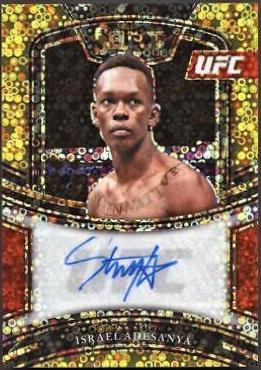 Israel Adesanya [Gold Disco Prizms] #SG-IAD