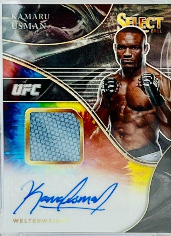 Kamaru Usman [Tie Dye Prizms] #SG-KUS