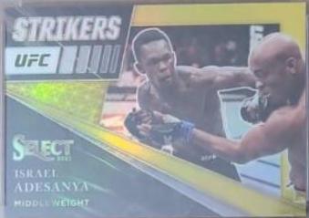 Israel Adesanya [Gold Prizms] #24