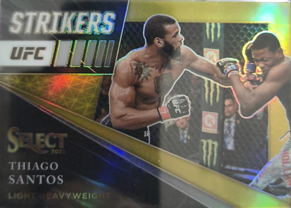 Thiago Santos [Gold Prizms] #9