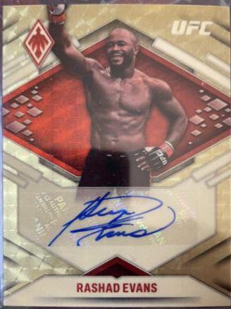 Rashad Evans [Gold] #PX-REV