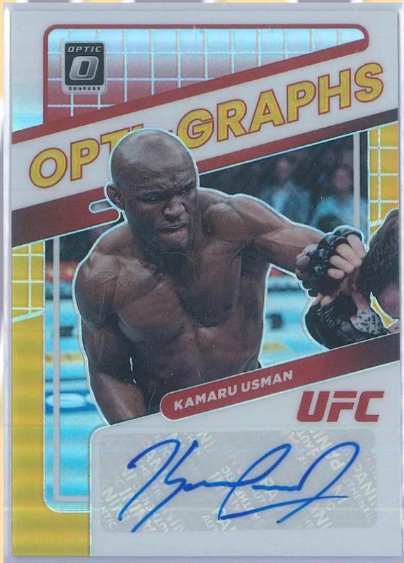 Kamaru Usman [Gold] #OG-KUS