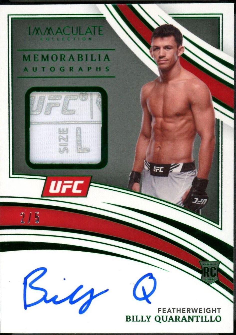 Billy Quarantillo [Memorabilia Autograph Green] #107