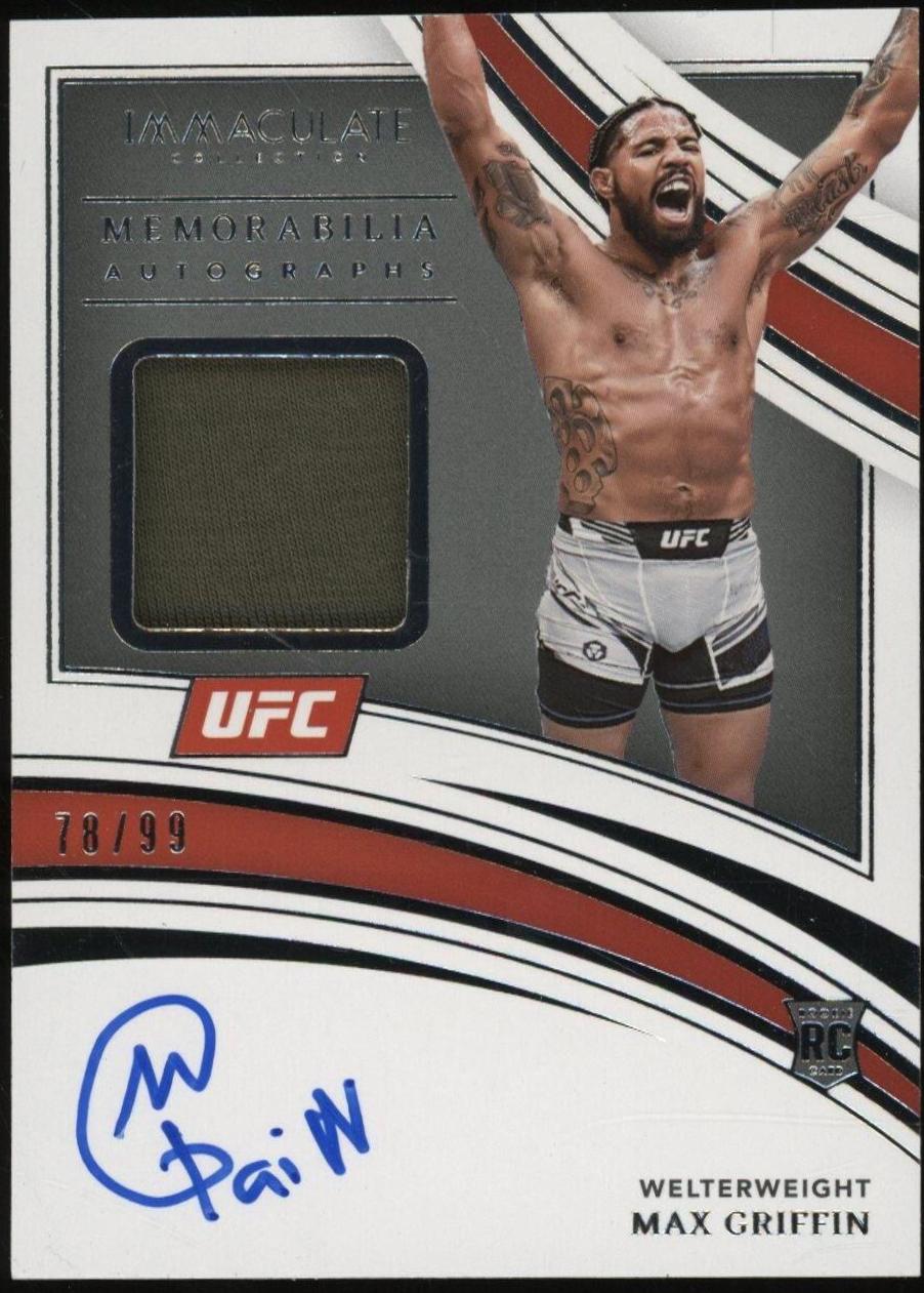 Max Griffin [Memorabilia Autograph] #108