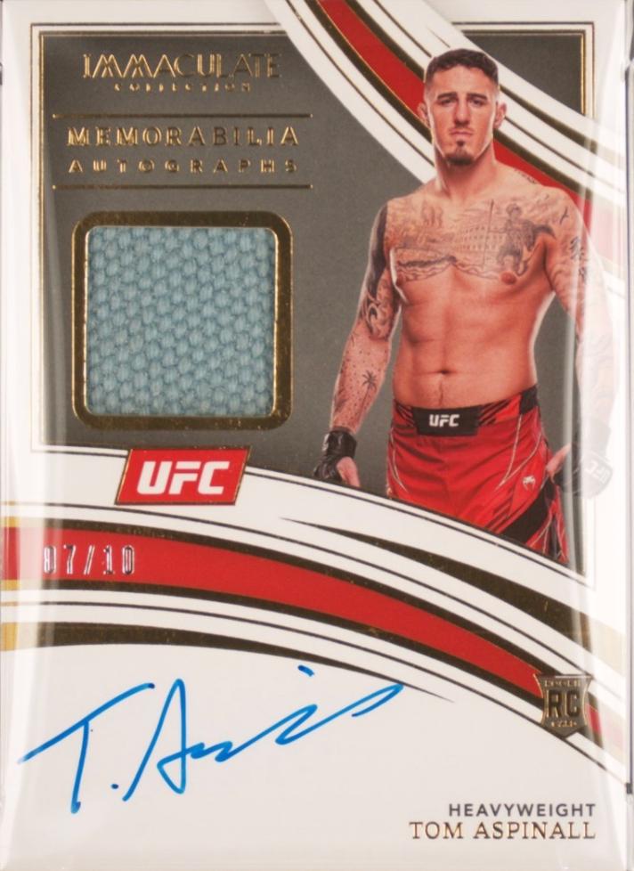 Tom Aspinall [Memorabilia Autograph Gold] #101